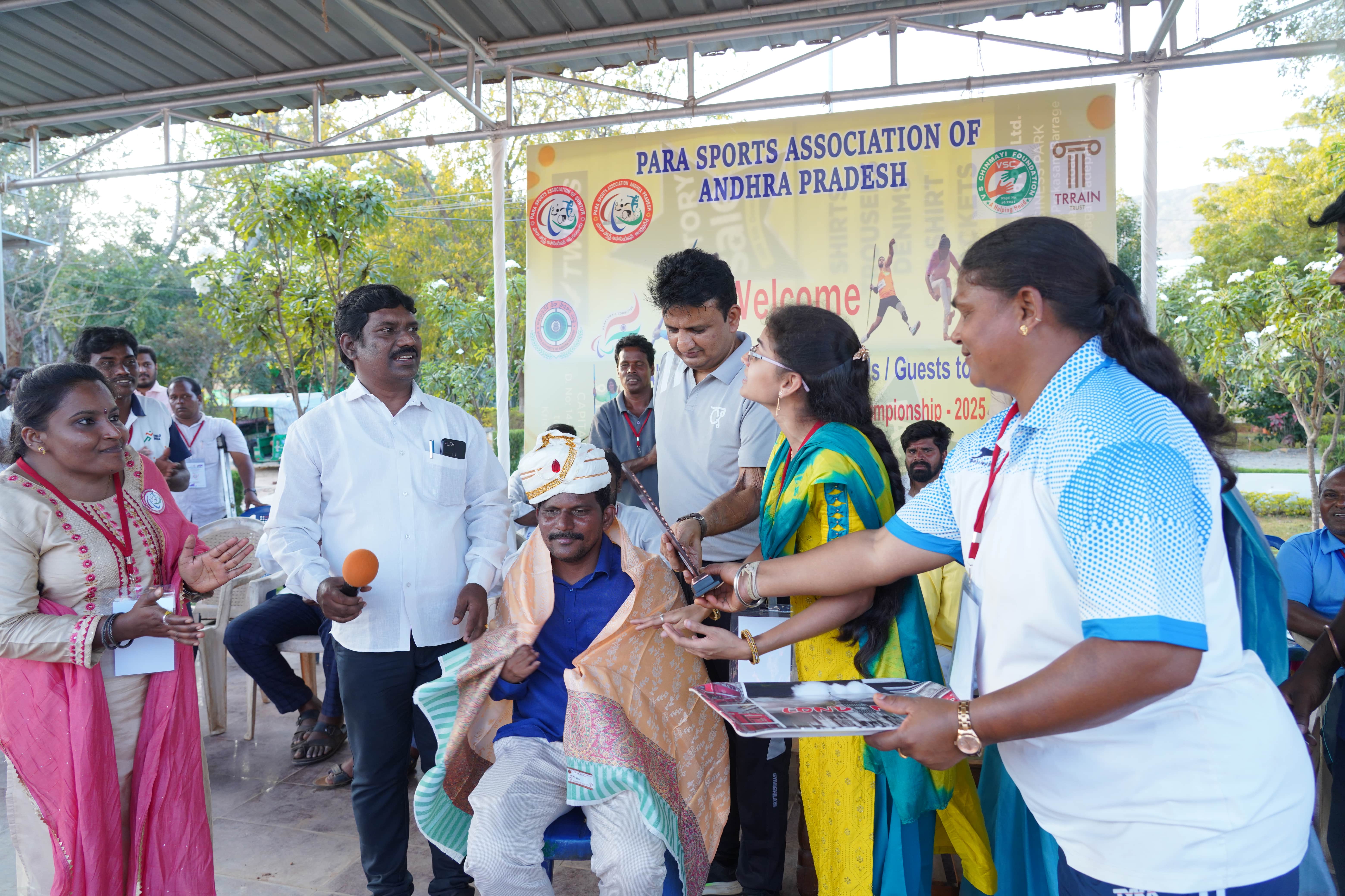 Felicitations - 7th AP Para Athletics Championship 2025